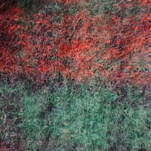 The Edinburgh Woollen Mill Scarf Made In Scotland Pure New Wool Plaid Fringe - Picture 3 of 8